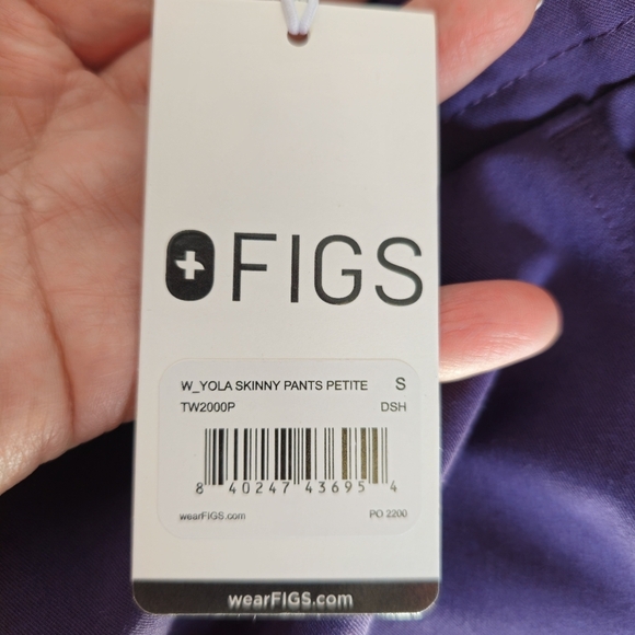 FIGS TECHNICAL NWT Yola skinny  pants size S Petite - Picture 9 of 13